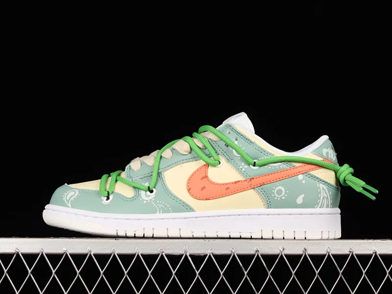 All categories Nk SB Dunk series Nk SB Dunk Low low-top sneakers Nk Dunk low cashew flower strap deconstruction SB smashed backboard fashion casual sneakers DH9765-100
